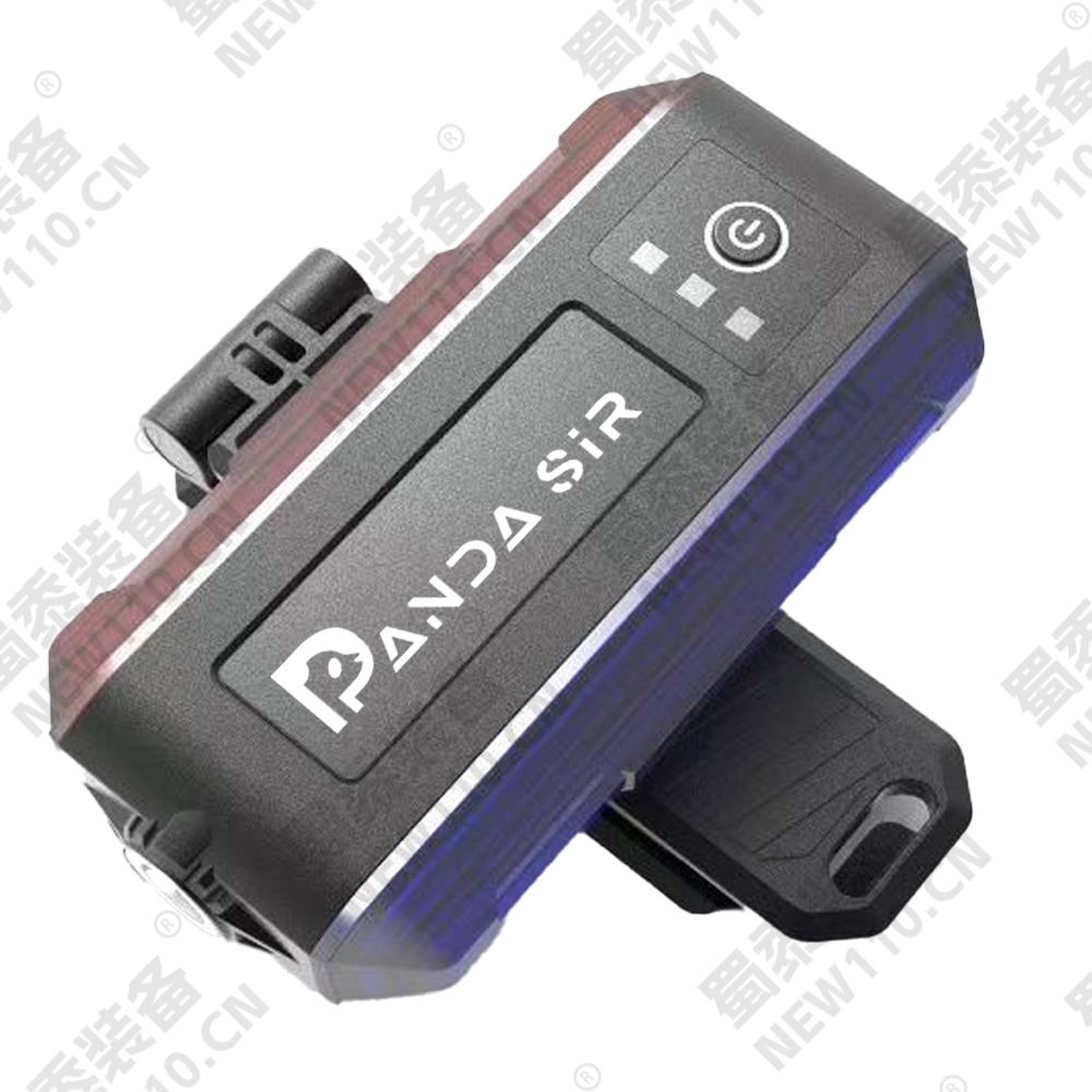 Panda sir  26款充电旋转红蓝肩灯