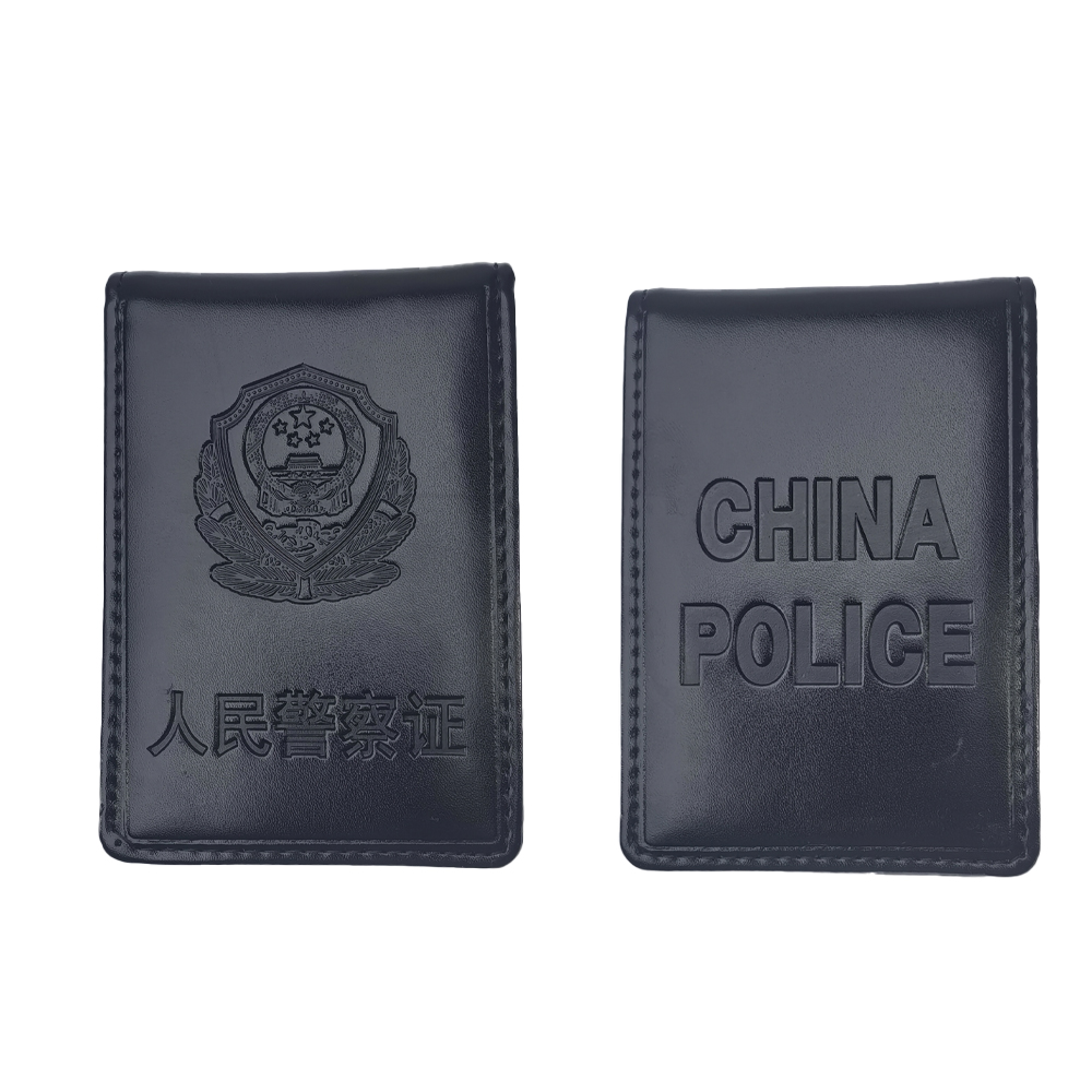 小牛皮亮面证件夹