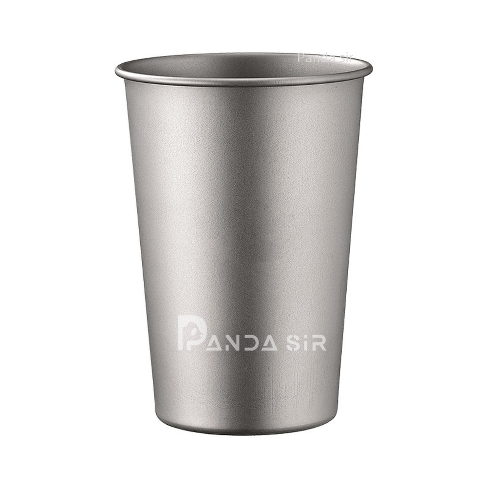 Panda sir 纯钛啤酒杯，便携式水杯