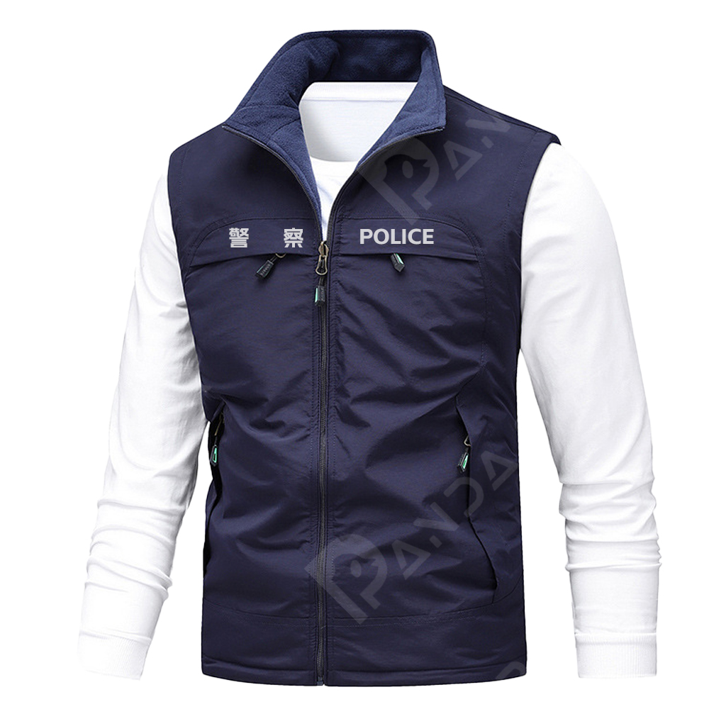 Panda sir 25款双面穿加绒执勤马甲9619A