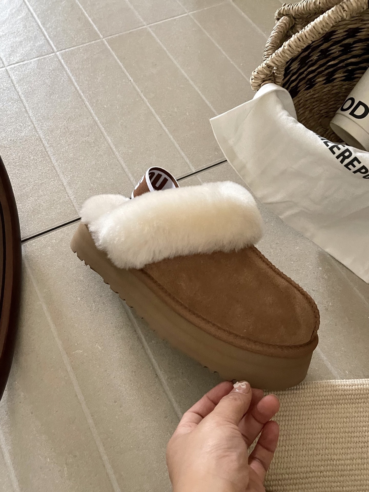 Panda sir 女士雪地靴3cm底+织带（建议大一码）