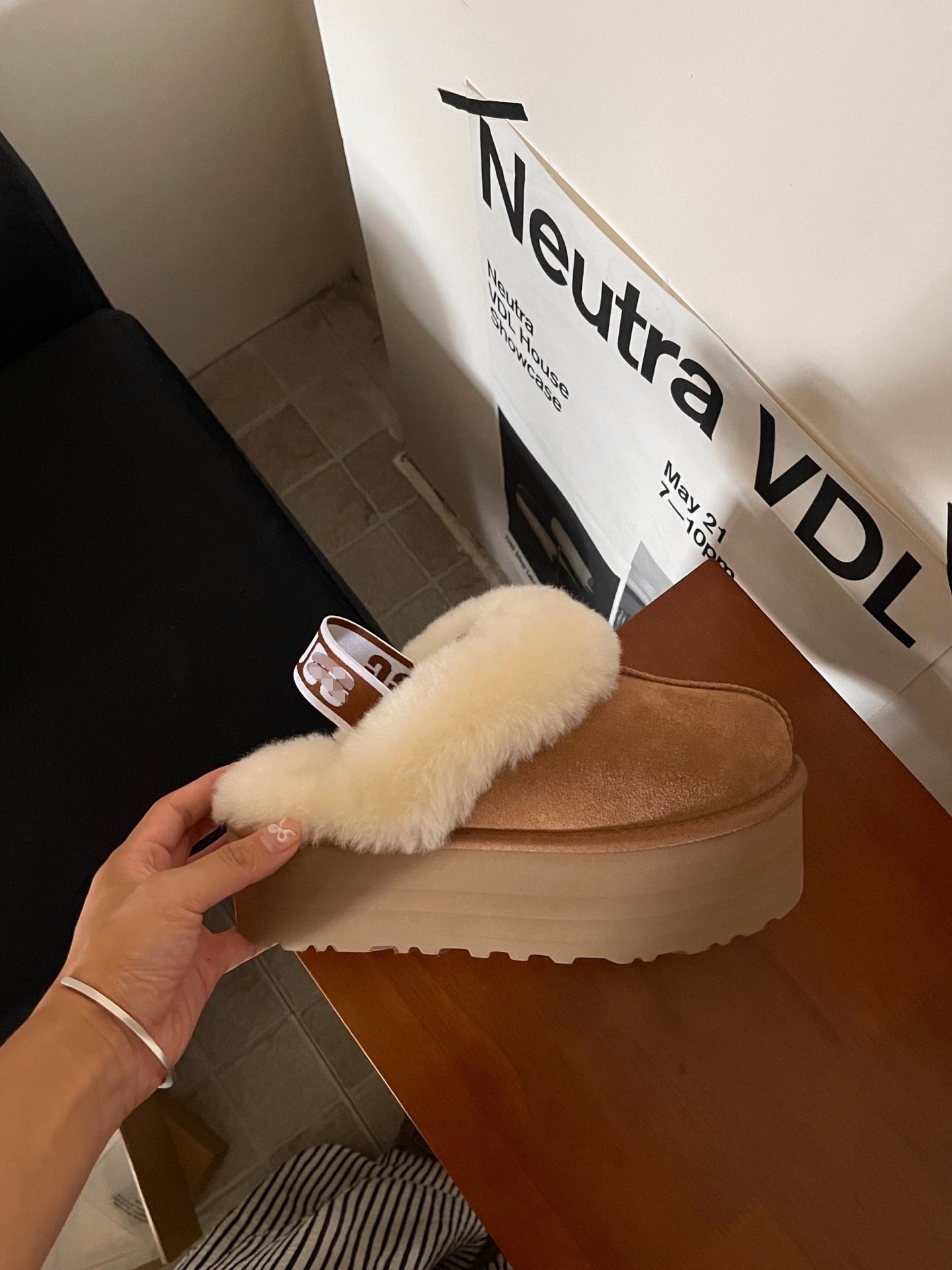 Panda sir 女士雪地靴5cm底+织带（建议大一码）